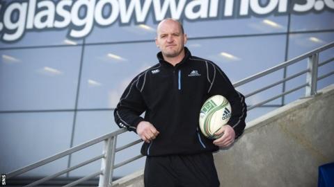 Glasgow Warriors head coach Gregor Townsend
