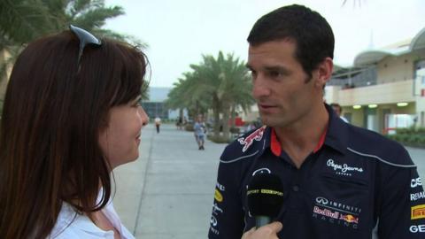 Suzi Perry and Mark Webber