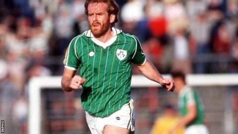 Former Republic of Ireland midfielder Tony Grealish
