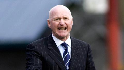 Dundee manager John Brown