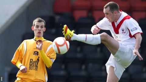 Airdrie United v Dumbarton