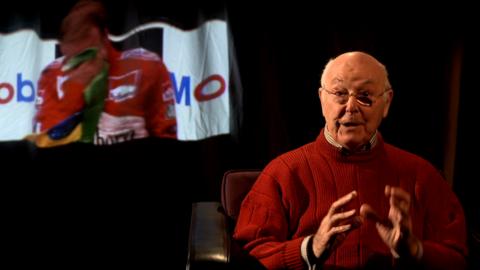 Formula 1 commentary legend Murray Walker