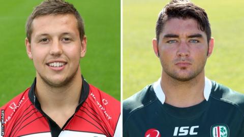 Will Graulich (left) and James Sandford