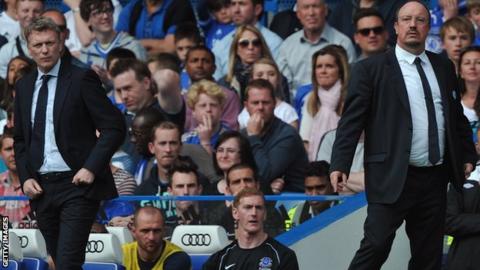 David Moyes and Rafael Benitez