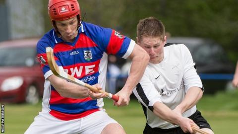 Kingussie v Lovat in Camanachd Cup