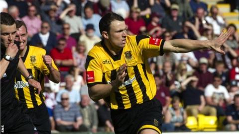 David Gormely celebrates