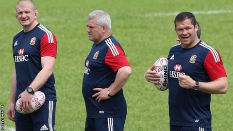 Graham Rowntree (left)