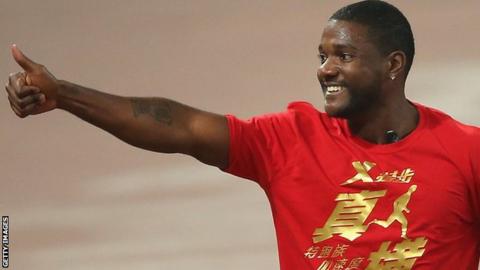 Olympic bronze medallist Justin Gatlin