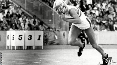Former British athlete Donna Murray