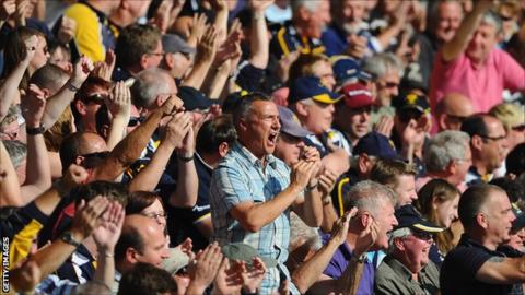 Worcester fans