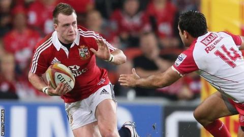 Lions full-back Stuart Hogg