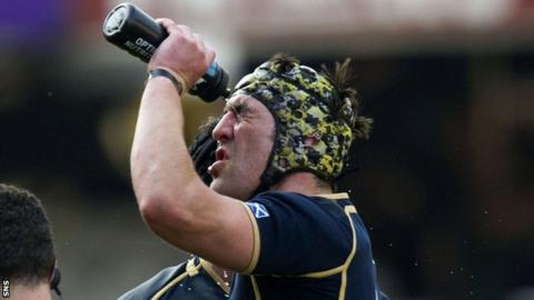 Scotland flanker Kelly Brown