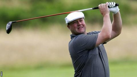 Scottish golfer Chris Doak