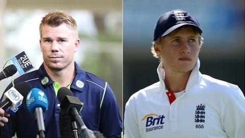 David Warner, Joe Root