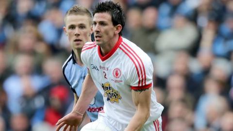 Tyrone defender PJ Quinn