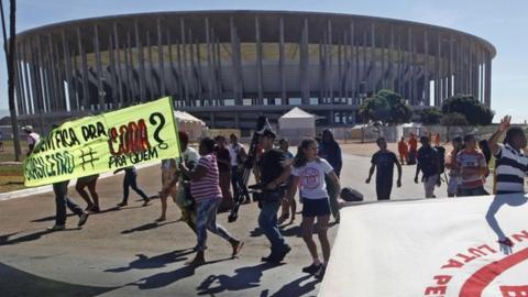 Protests in Brasilia