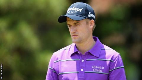 Scottish golfer Russell Knox