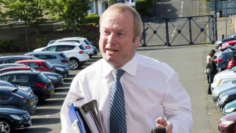 Kilmarnock chairman Michael Johnston