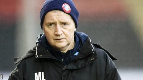 Spartans manager Mike Lawson