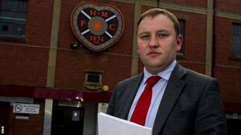 Foundation of Hearts chairman Ian Murray