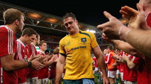 Australia captain James Horwill