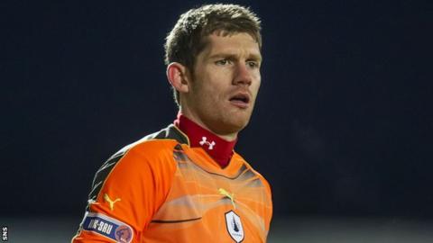 Falkirk goalkeeper Michael McGovern
