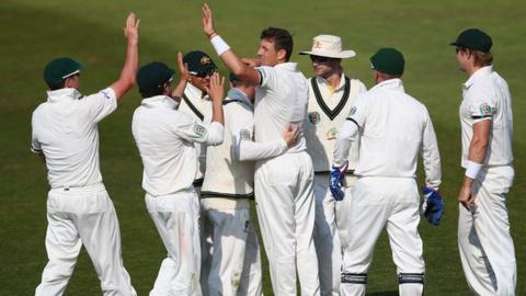 Australia players celebrate