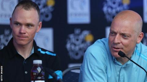 Chris Froome and Sir Dave Brailsford