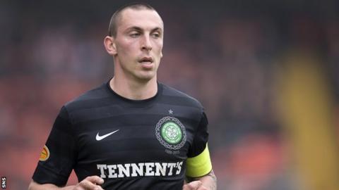Celtic captain Scott Brown