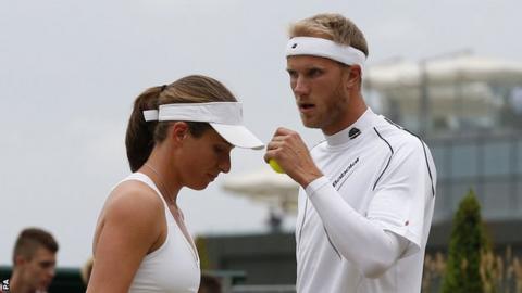 Johanna Konta and Dominic Inglot