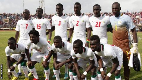 The Senegal national team