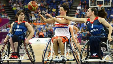 Great Britain women's wheelchair basketball