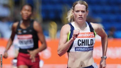 Scottish athlete Eilidh Child