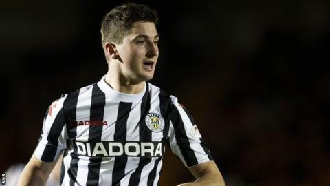 St Mirren midfielder Kenny McLean