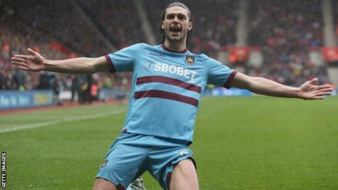 West Ham record signing Andy Carroll