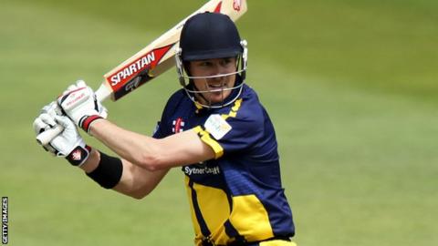 Glamorgan one-day captain Marcus North in action