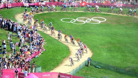 Hadleigh Farm Olympic mountain bike