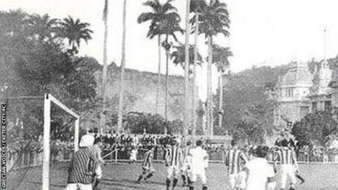 Exeter City v Brazil, 1914