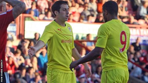 Peter Whittingham and Fraizer Campbell (right)