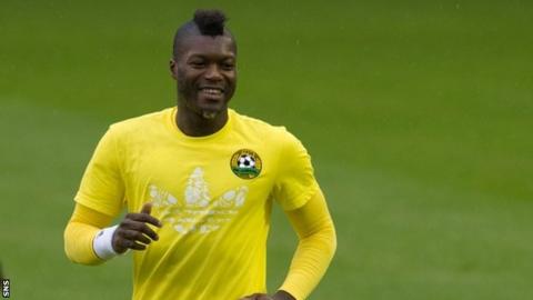 Kuban Krasnodar striker Djibril Cisse
