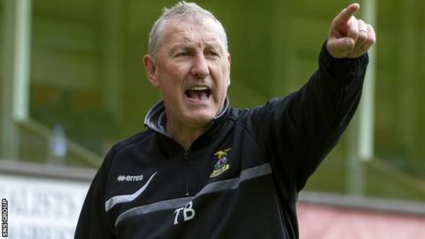 Inverness manager Terry Butcher