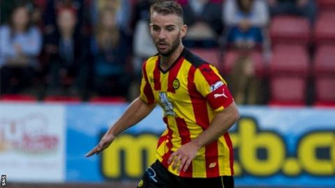 Partick Thistle midfielder Sean Welsh