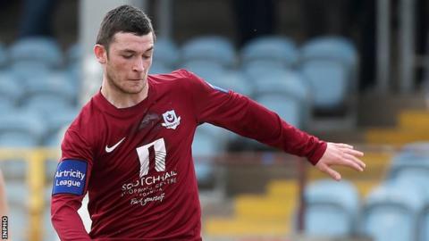 Ryan Brennan of Drogheda United