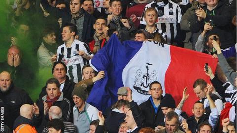 Newcastle United fans