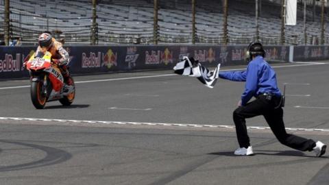Marc Marquez wins in Indianapolis