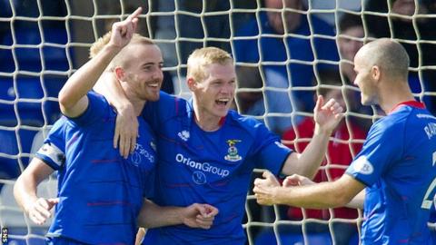 Billy McKay (centre) has been razor-sharp in front of goal