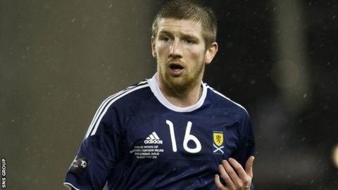 Mark Wilson has been capped once by Wilson