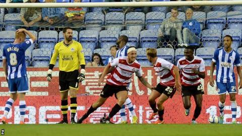 Doncaster celebrate