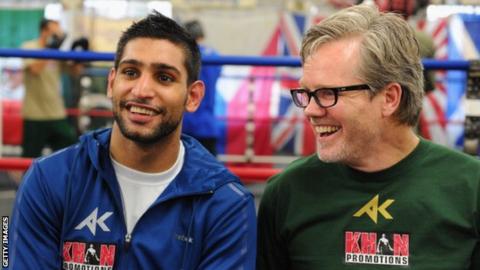 Amir Khan and Freddie Roach