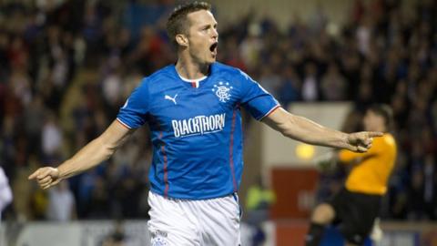 Jon Daly celebrates